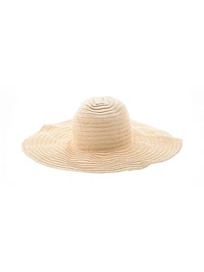 Pre-owned Silence And Noise Sun Hat In Brown