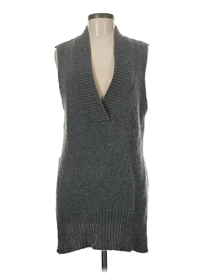 Pre-owned Silence And Noise Sweater Vest In Gray