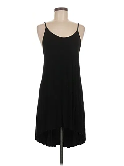 Pre-owned Silence And Noise Tank Top Black Halter Neckline Tops