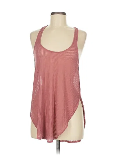 Pre-owned Silence And Noise Tank Top Pink Halter Neckline Tops
