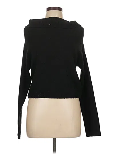 Pre-owned Silence And Noise Turtleneck Sweater In Black