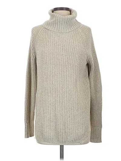 Pre-owned Silence And Noise Turtleneck Sweater In Brown