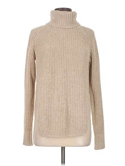 Pre-owned Silence And Noise Turtleneck Sweater In Brown