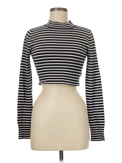 Pre-owned Silence And Noise Turtleneck Sweater In Ivory