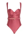 Silence Limited Woman Bodysuit Antique Rose Size L Pes, Elastane In Pink
