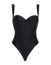 Silence Limited Woman Bodysuit Black Size L Polyamide, Elastane