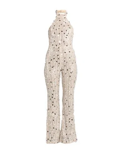 Silence Limited Woman Jumpsuit Sand Size S Pes, Elastane In Beige