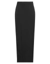 Silence Limited Woman Maxi Skirt Black Size L Pes, Elastane