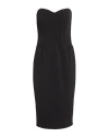 Silence Limited Woman Midi Dress Black Size L Pes - Polyethersulfone, Elastane
