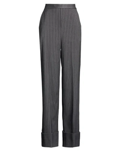 Silence Limited Woman Pants Charcoal Size S Pes, Rayon, Elastane In Gray