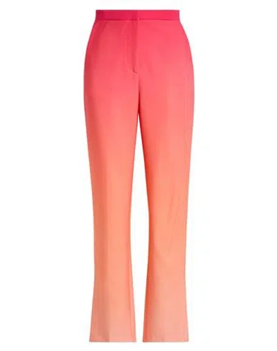 Silence Limited Woman Pants Coral Size Xl Pes, Elastane In Red