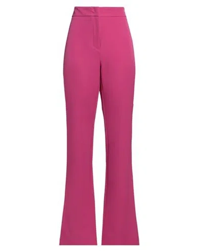 Silence Limited Woman Pants Fuchsia Size Xl Pes, Elastane In Pink