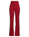Silence Limited Woman Pants Red Size S Polyester, Elastane