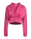 Silence Limited Woman Shirt Garnet Size L Polyester In Red