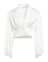 Silence Limited Woman Shirt White Size S Polyester