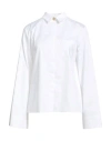 Silence Limited Woman Shirt White Size Xs Cotton In White