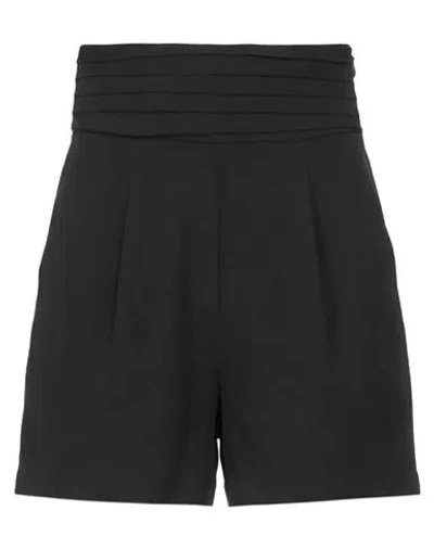 Silence Limited Woman Shorts & Bermuda Shorts Black Size Xs Polyester, Elastane