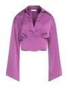 Silence Limited Woman Top Mauve Size Xl Polyester In Purple