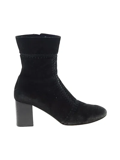 Pre-owned Silent D Ankle Boots In Black