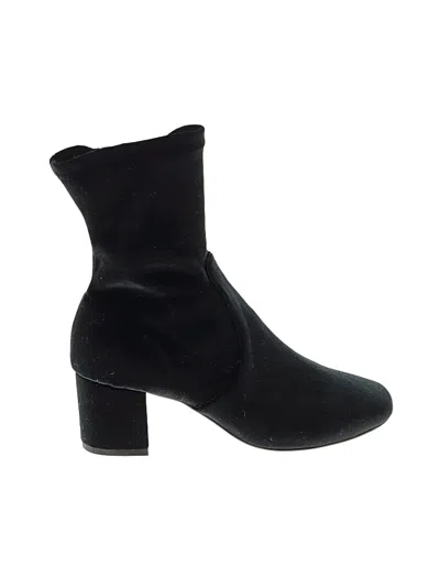 Pre-owned Silent D Ankle Boots In Black
