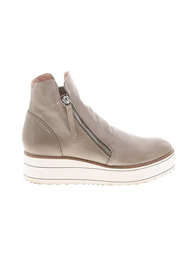 Pre-owned Silent D Ankle Boots In Gray