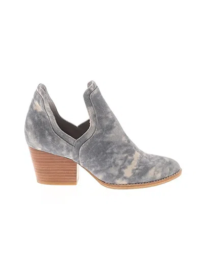 Pre-owned Silent D Ankle Boots In Gray