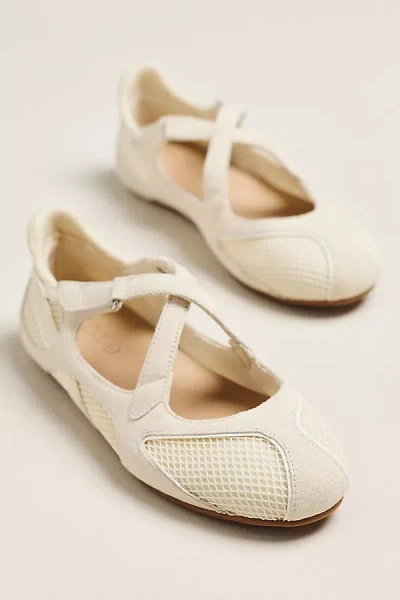 Silent D Arona Cross-strap Flats In Multi