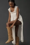 Silent D Bianca Boots In Beige