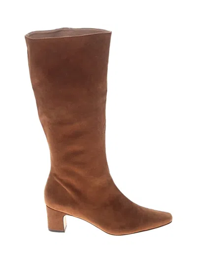 Pre-owned Silent D Boots In Brown