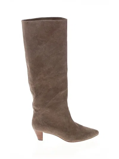 Pre-owned Silent D Boots In Gray