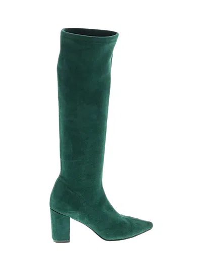 Pre-owned Silent D Boots In Green