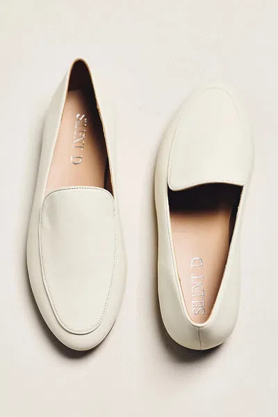 Silent D Boy Loafers In White