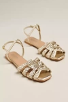 Silent D Dessma Woven Ankle-strap Sandals In Multi