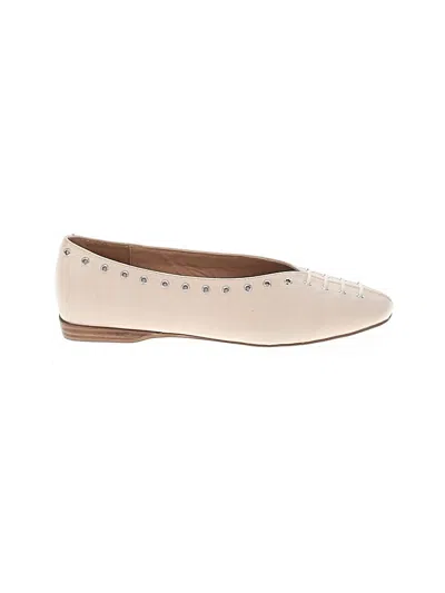 Pre-owned Silent D Flats In Ivory