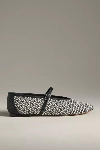 Silent D Heavens Mary Jane Flats In Black