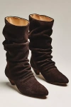 Silent D Heidi Scrunch Boots In Multi