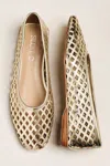 Silent D Lainy Woven Flats In Multi