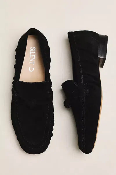 Silent D Rowie Moccasins In Black