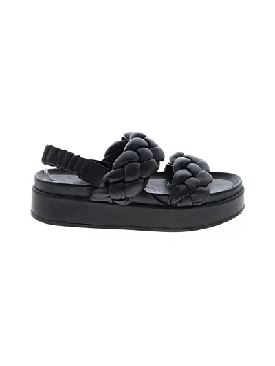 Pre-owned Silent D Sandals In Black