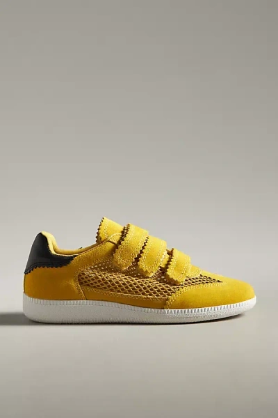 Silent D Seena Mesh Sneakers In Yellow