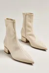 Silent D Short Kali Ankle Boots In Neutral