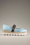 Silent D Sporty Mary Jane Flats In Blue