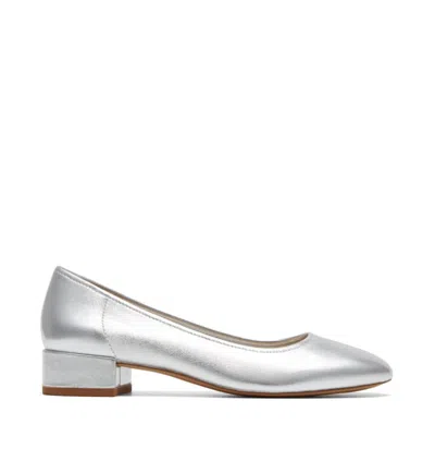 Silent D Women's Annabelle Ballet Pump Sandals In Silver