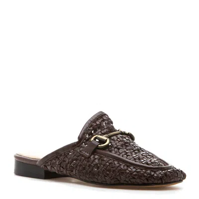 Silent D Women's Cora Woven Mules In Brown