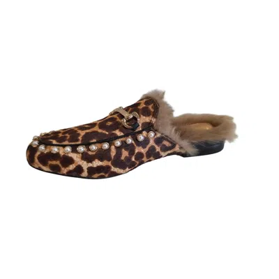 Silent D Women's Glorios Sandal In Leopard In Animal Print