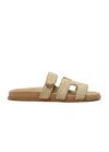 Silent D Women's Hayzlen Sandal In Cream Woven In Neutral