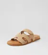 Silent D Women's Hayzlen Sandal In Cream Woven In Neutral