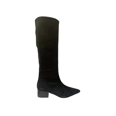 Silent D Women's Kaias Boot In Black Suede