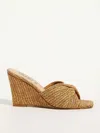 Silent D Katia Wedges In White