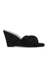 Silent D Katia Wedges In Black